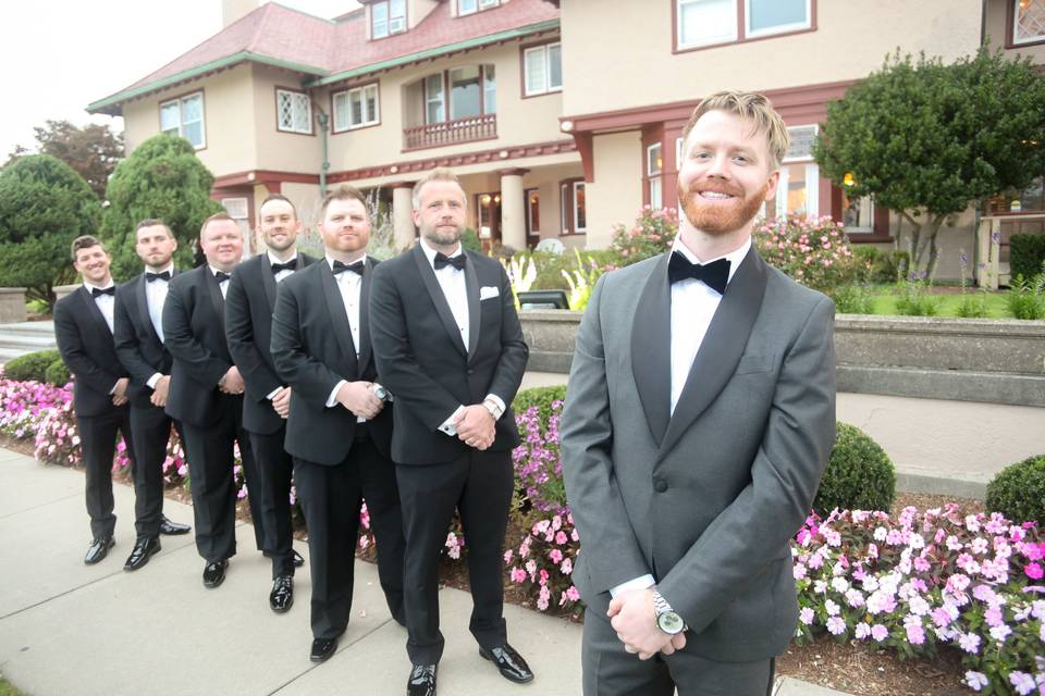 The groomsmen