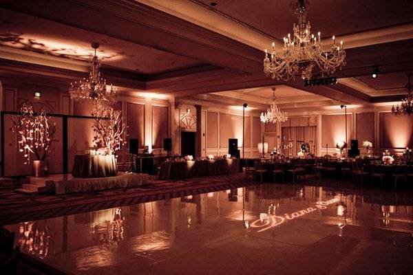 Reception lighting