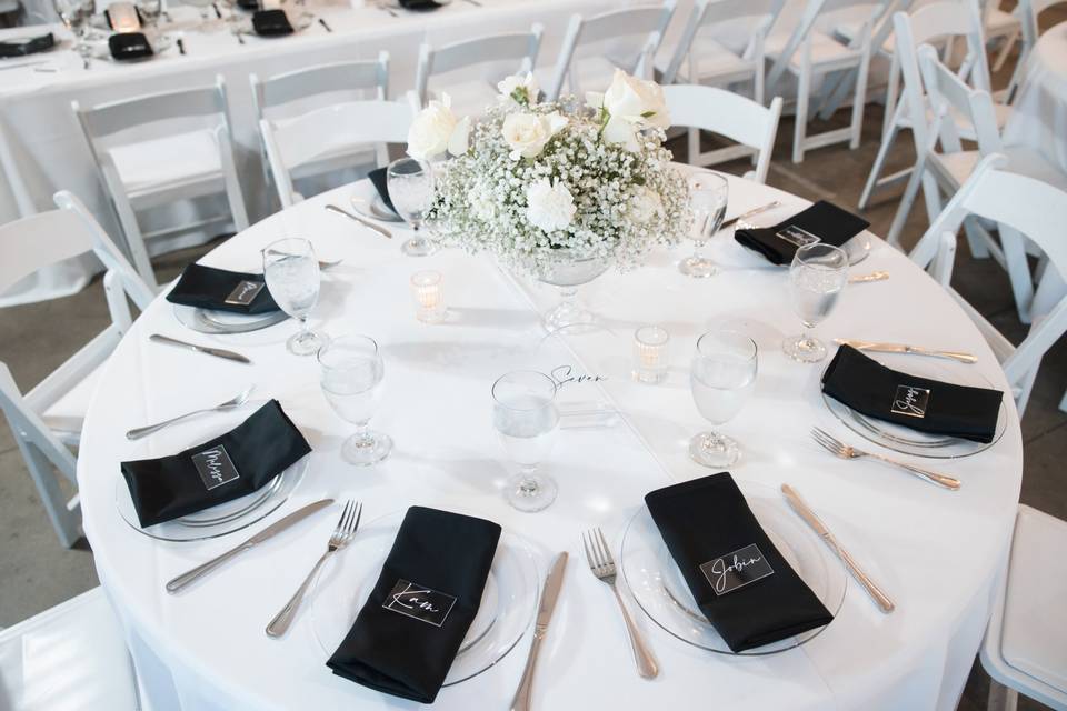 Baby Breath Centerpiece