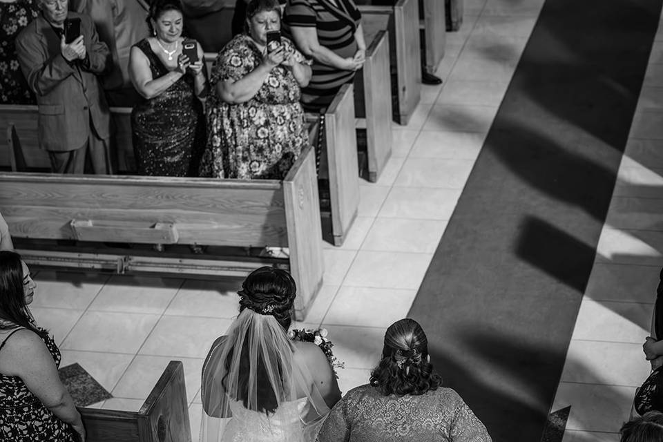 Bride's entrance
