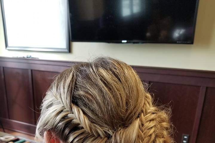 Updo model