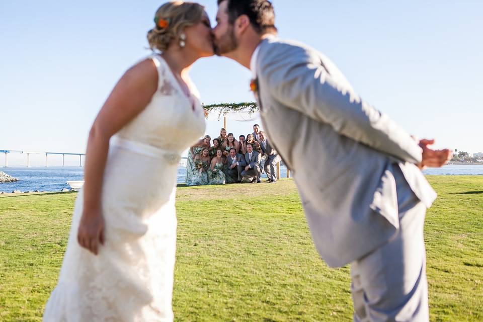 Wedding at embarcadero marina north park, san diego, ca