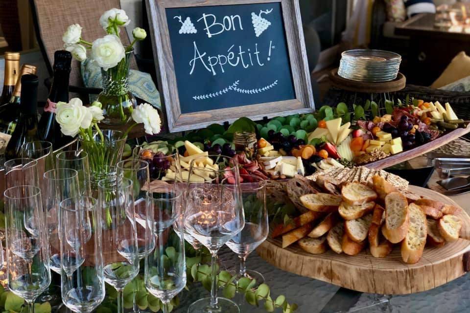 Hors d'oeuvres station
