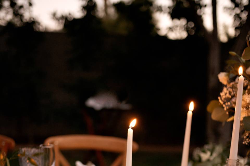 Vintage Blue Table Design