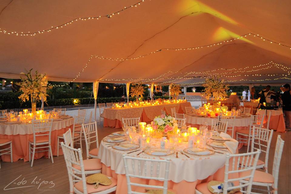 Tented event