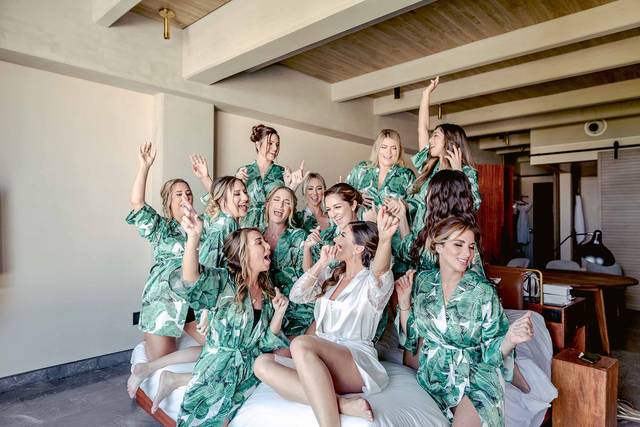 Bridal party prep