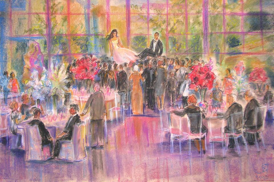 Wedding Painting by Vesna