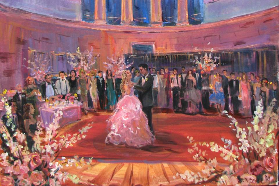 Wedding Painting by Vesna