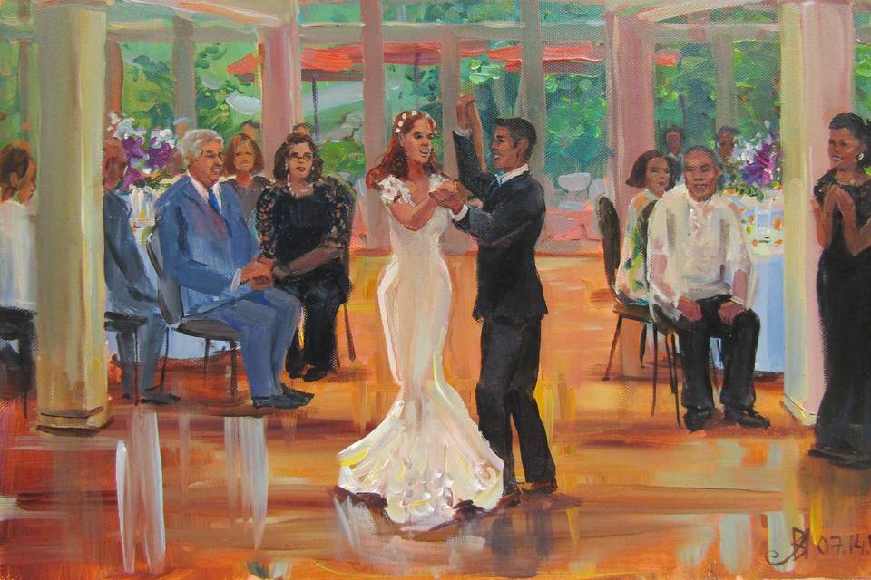 Wedding Painting by Vesna - Favors & Gifts - Attleboro, MA