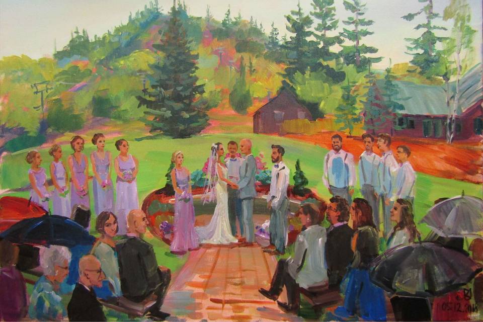 Wedding Painting by Vesna - Favors & Gifts - Attleboro, MA