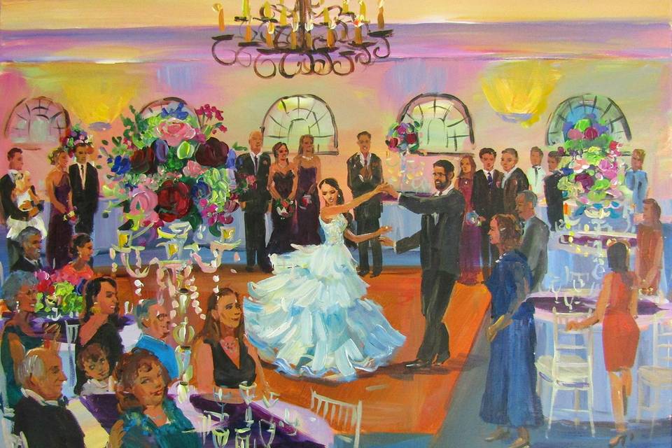 Wedding Painting by Vesna - Favors & Gifts - Attleboro, MA