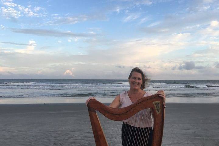 Kim Perkins Charleston Harpist