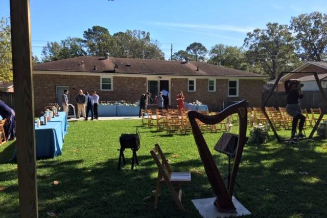 Backyard Wedding!