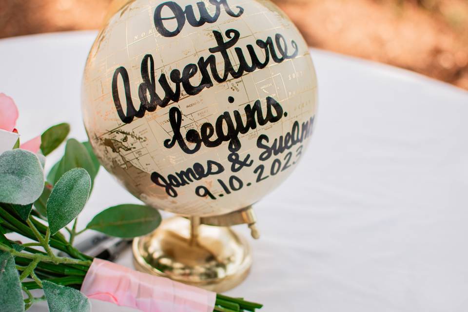 Decor sign table - Everlasting Images