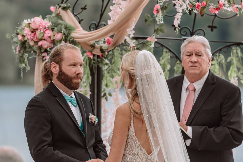 Bride and groom