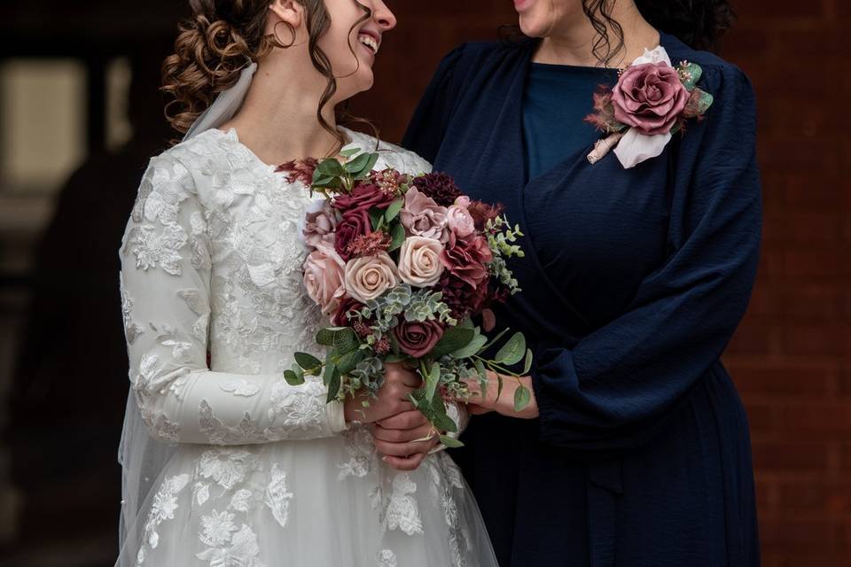 Bride and Mother