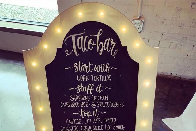 Dining menu