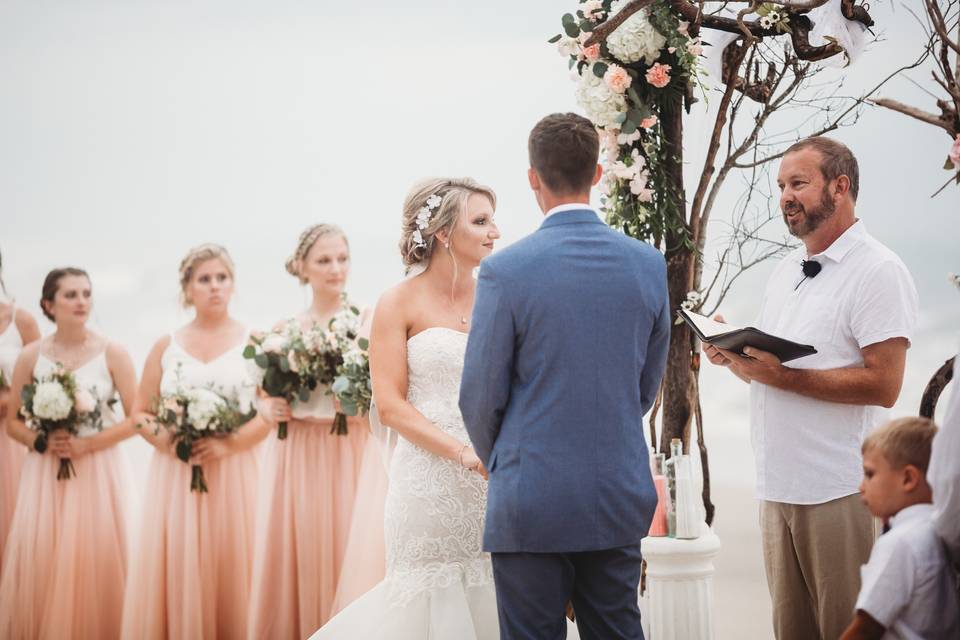 Beach wedding