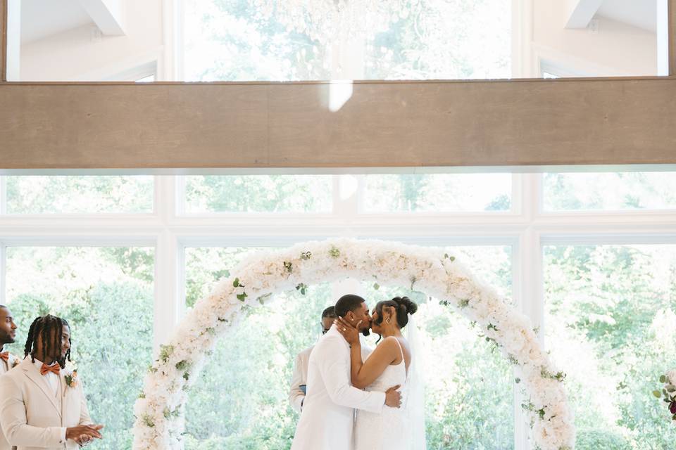 Bridal Party in Pecan Orchard