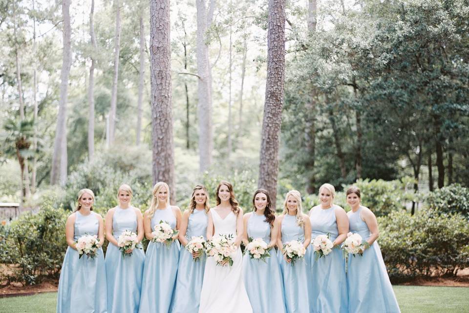 Private home wedding