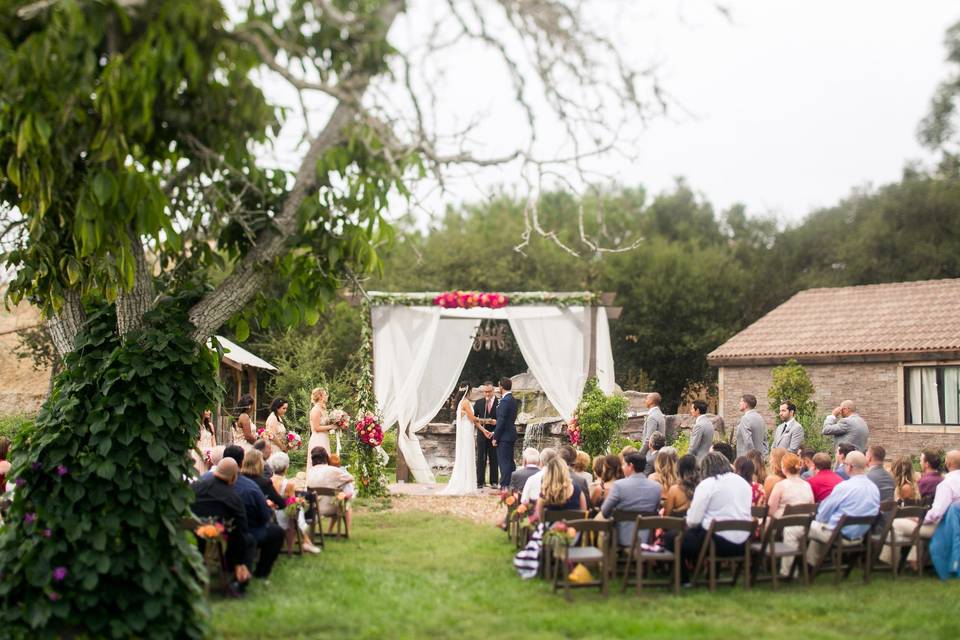 Waterfall ceremony