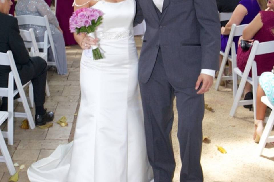 Bride and Groom Entrance