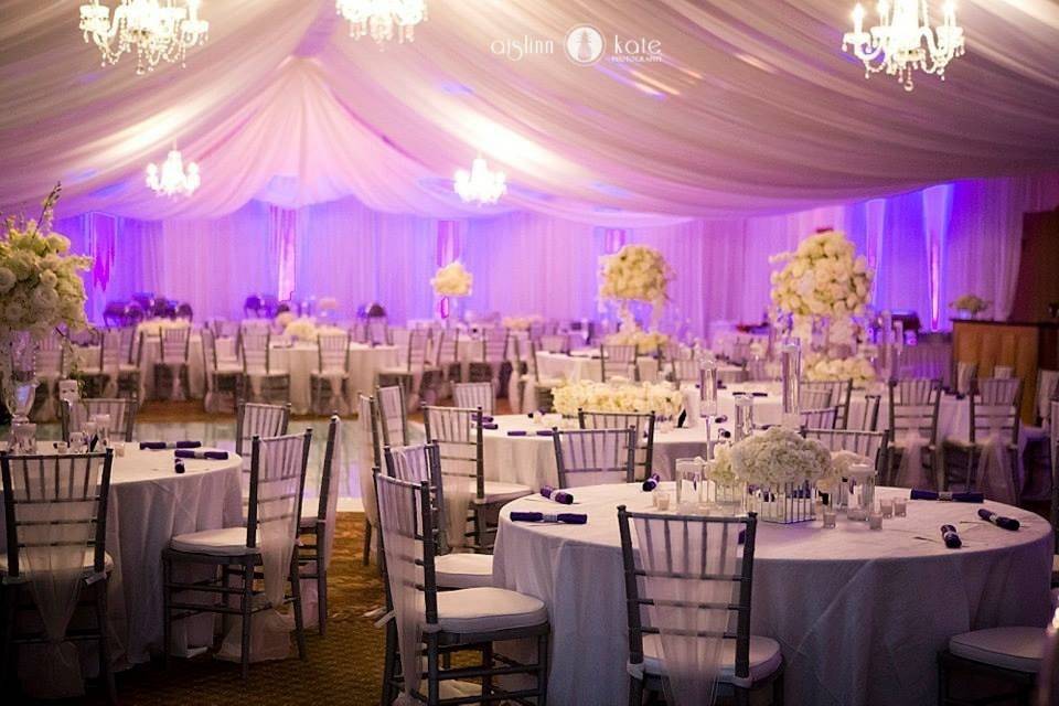 Draping & Chandeliers