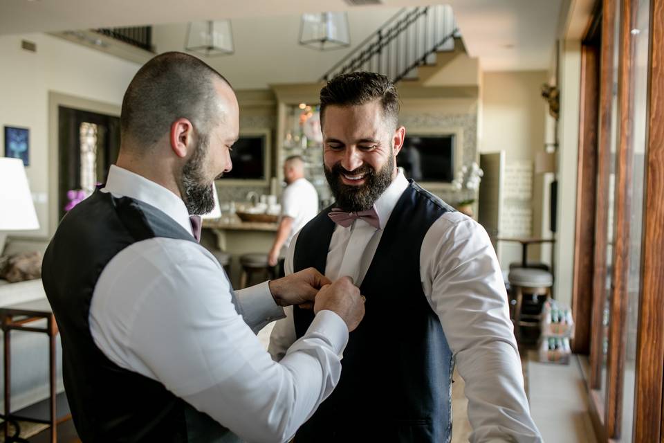 Groom and Groomsman