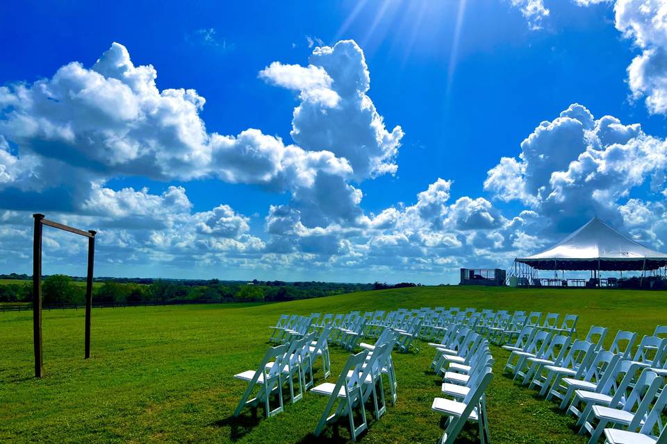 Setting Up Ceremony