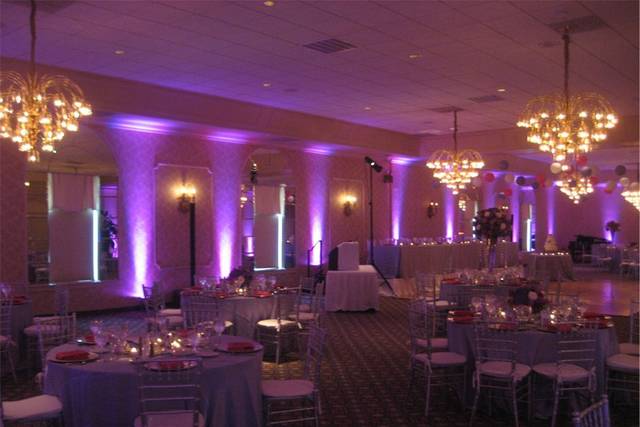Reception area set-up