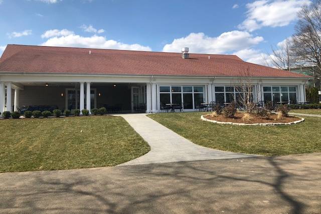 Clubhouse/enclosed patio