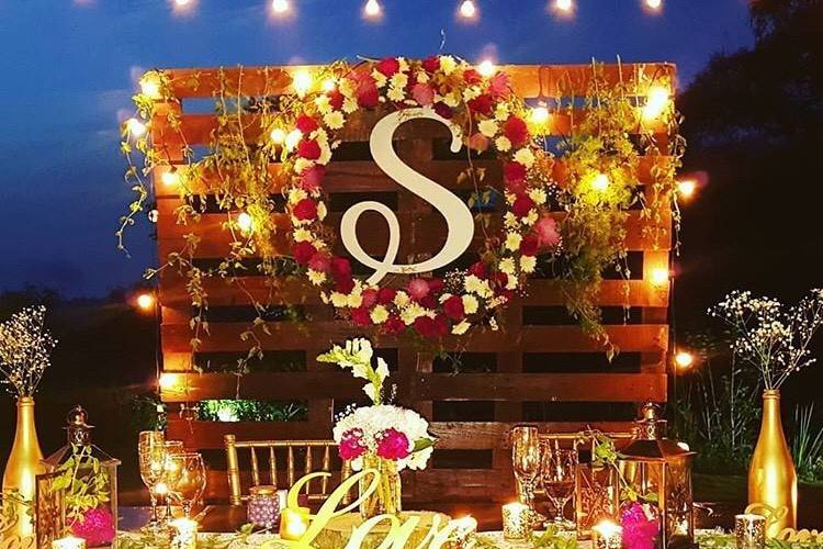 Backdrop Monogram