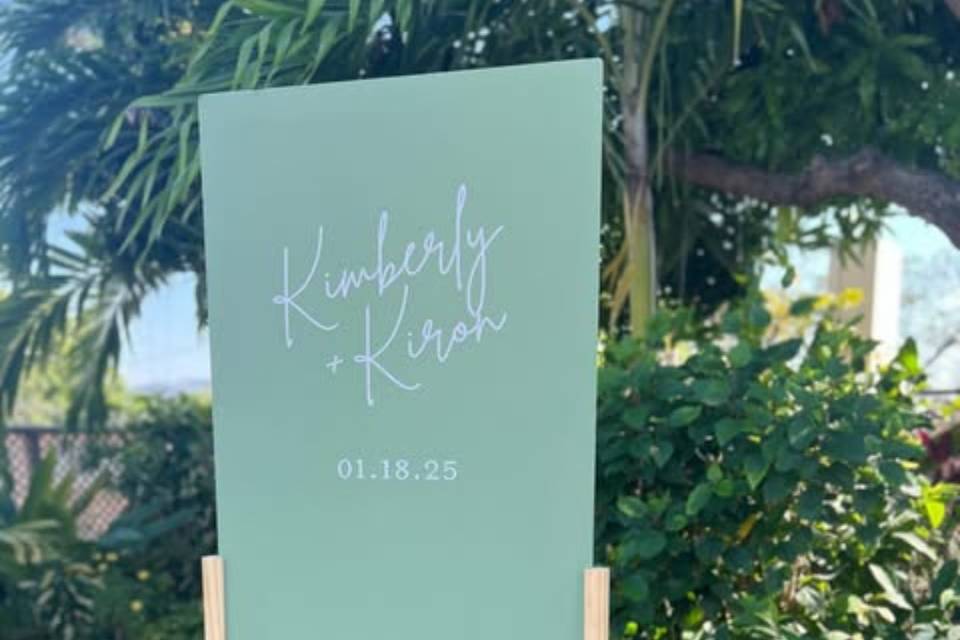 Welcome Sign