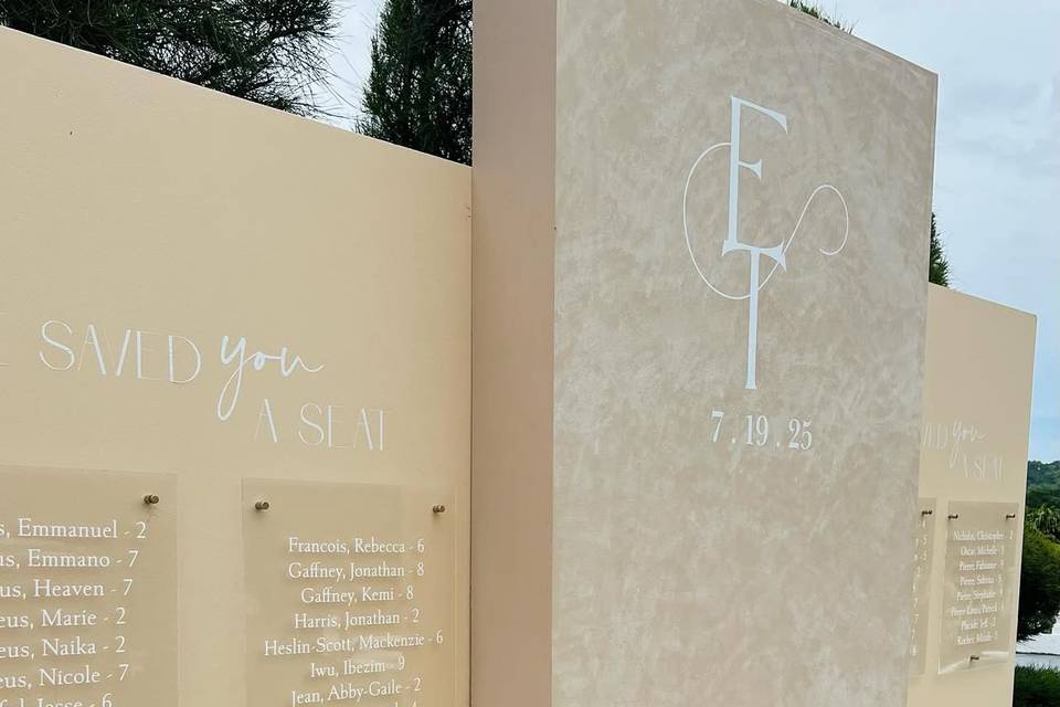 Wedding Wall