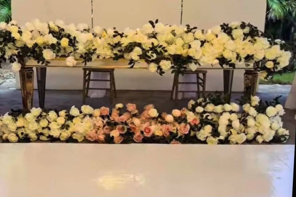 Sweetheart Table Backdrop