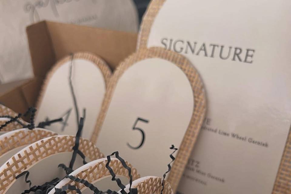 Rattan Signs