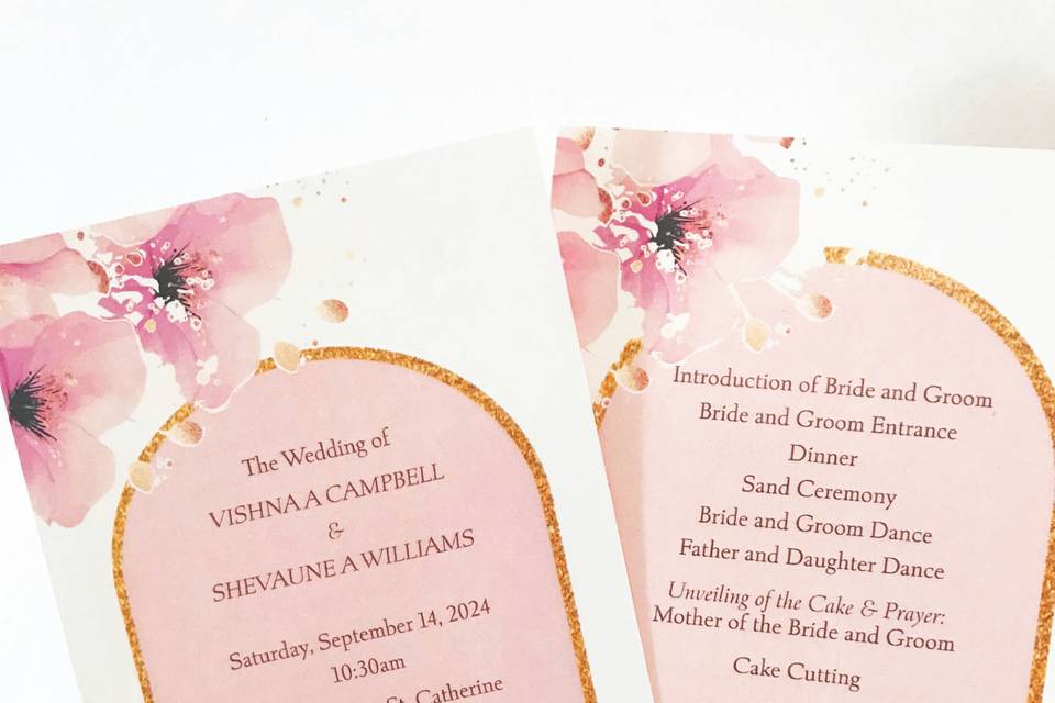 Wedding Programs