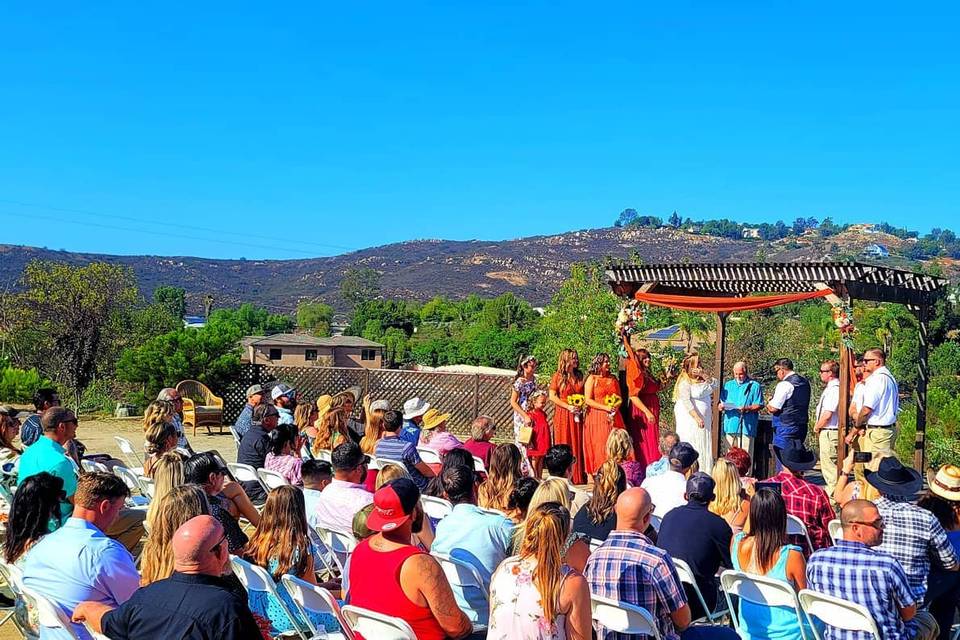 Ceremony at 27 Acres