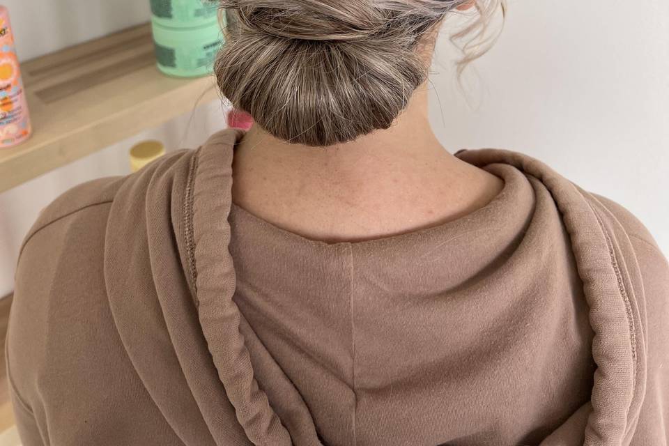 Sleek Bun Updo