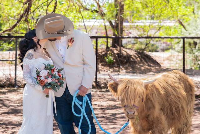Terracotta Bridal Bouquet