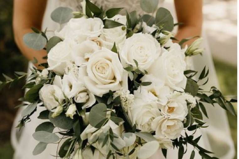 Real Touch Bridal Bouquet