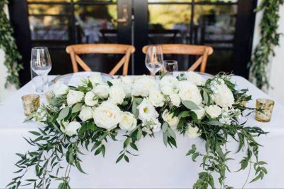 Sweetheart Table Arrangement