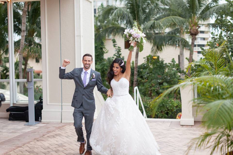 Celebrating as Mr + Mrs