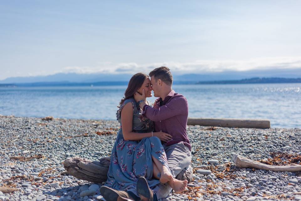 Engagement session in PNW