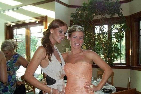 Maureen Cunningham with The Dollhouse Airbrush Tan and Makeup!