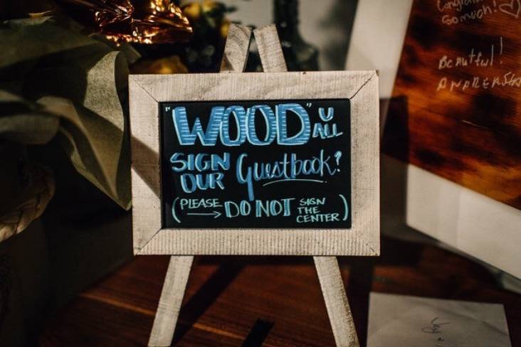 Available for customizing  all of your wedding and reception accents.