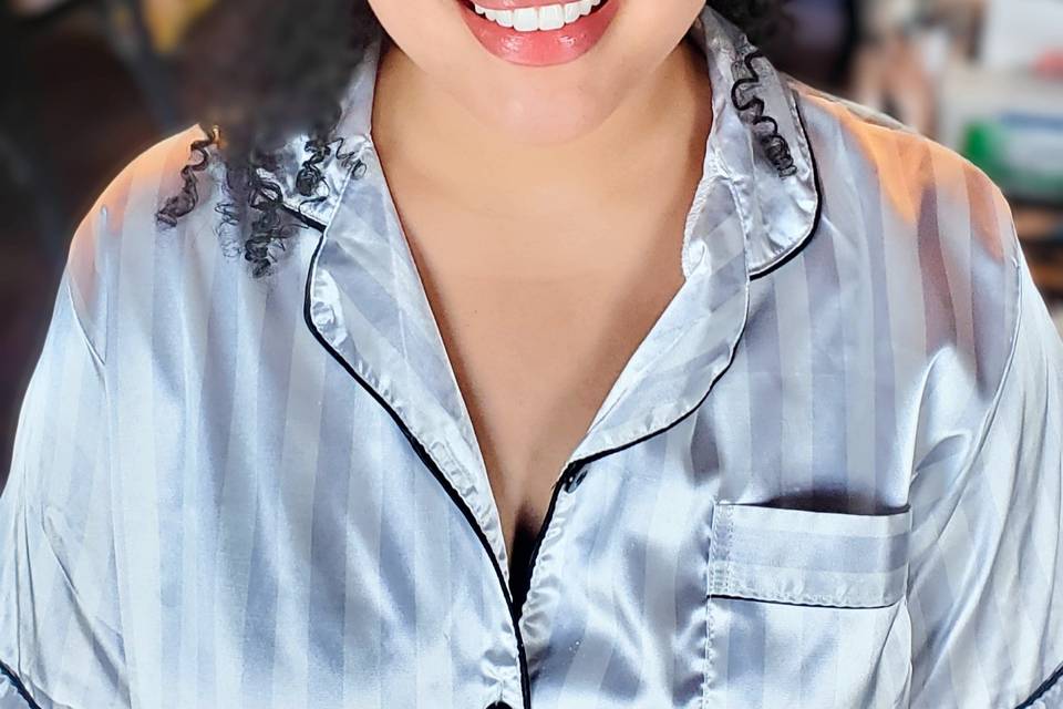 Pink lipstick