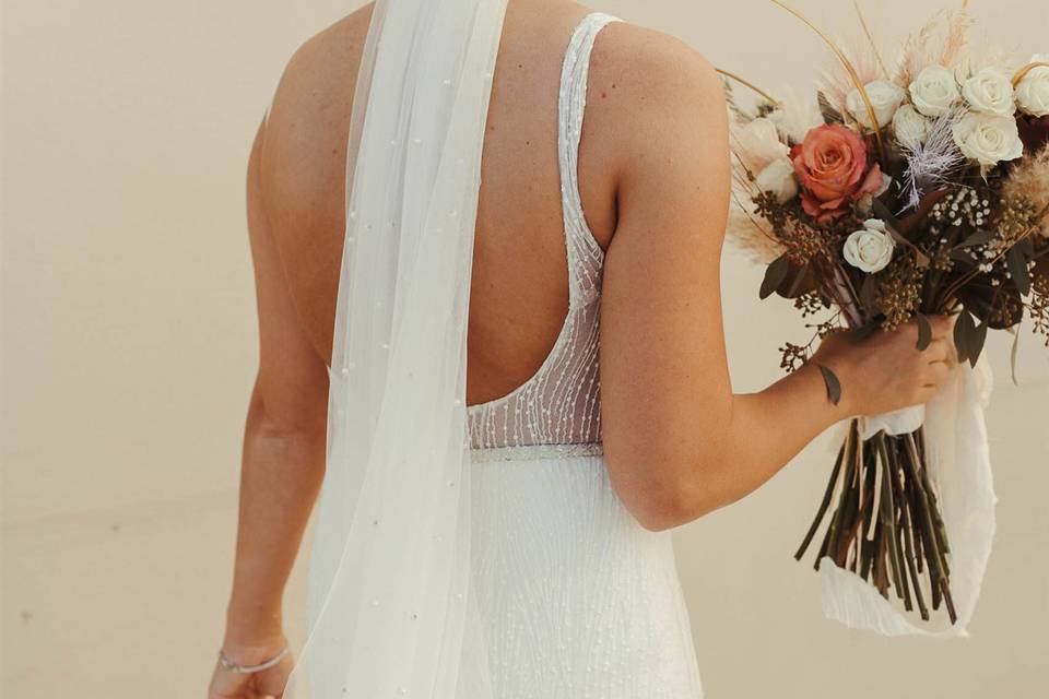 Bride Bouquet Garden Airy