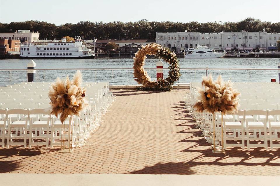 Ceremony Flowers Coastal