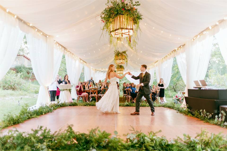 Outdoor Garden Wedding Airy